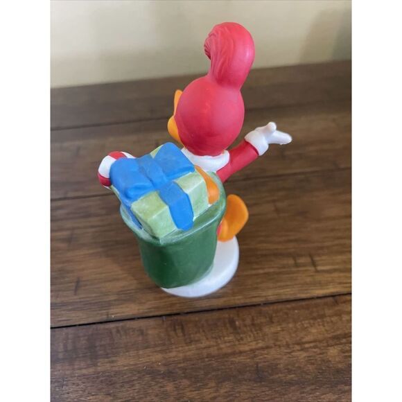 Walter Lanz  Woody Woodpecker Christmas Santa Porcelain Figurine 5" - Picture 4 of 7